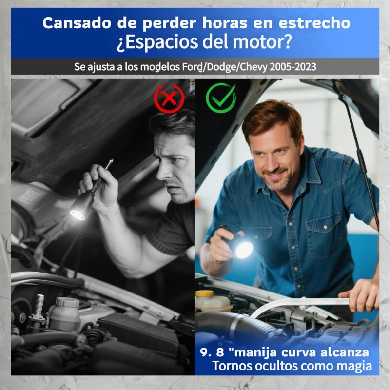Kit De Herramientas Para Tensores De Correa Universales 15pc Azul