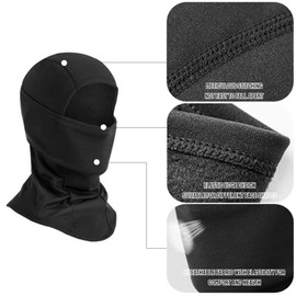 MASTERDUAN ski mask for Men Women,Balaclava Full face mask Motorcycle mask Lightweight sheisty mask,Sun Protection Neck Warmer mask for Outdoor Sports (Spandex, Blue)