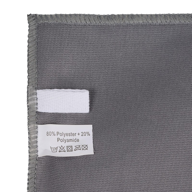 Relaxdays Microfibre Cloths Set of 6, 40 x 60 cm,