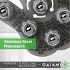 Gaiam Restore Hand-Held Rolling Massager, Palm-Shaped Roller Glove with Seven