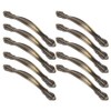 10 Sets Bronze Tone Handle Pull Cabinet Hardware for Dresser