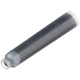 Pelikan 4001 TP/6 Ink Cartridges for Fountain Pens, Brilliant Black, 0.8ml, 6 Pack (301218)