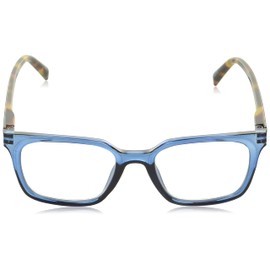 VK Couture Women's Vera Fashion Readers Rectangular Reading Glasses, Blue, 136 mm + 2.5