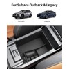 LANGBEAN Upper Armrest Organizer for 2025 2024-2020 Subaru Outback &