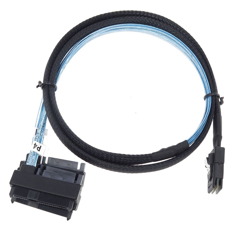 EDIMS Mini SAS to SAS Cable SFF-8087 to SFF-8482 Internal