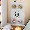 Clear Pegboard Cups with Hooks 4 Pack, 1/8" & 1/4"