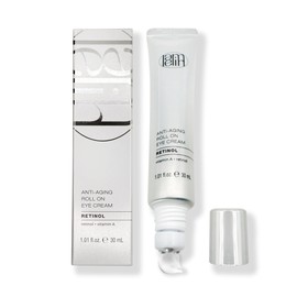 Lamelin Eye Cream Roller, Retinol Niacinamide Vitamin A, Wrinkle & Under Eye Bag & Dark Circle Reducer, Sensitive Skin, Night Cream for Eye Puffiness and Fine Lines, Made in Korea