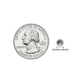 1440 Pcs Flatback Rhinestones, Glitter Nail Rhinestones, Bulk Rhinestones for Crafts, Bling Clothes Shoes Decoration(Crystal, 4.6-4.8mm)