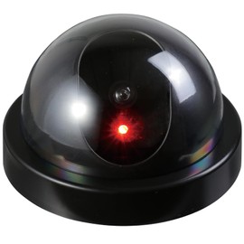 Artec Security Security Security Security Dummy Camera Dome (Red LED Flashing) with Sticker 36595