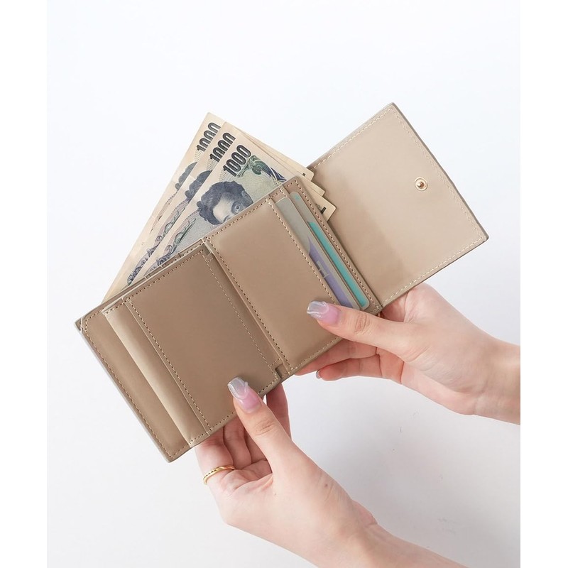 Alto Rose Trifold Wallet, Compact, Cute, Mini Wallet, Women's, Quilted,