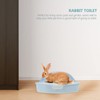 Genérico Box für Kaninchen Ecke Training für IR Kaninchenbad Kleintiere