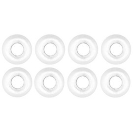 FTM Omura Tungsten Beads Round Hole Tungsten Beads Colour / Diameter / Contents: Fluo White / 2.8 mm / Pack of 8