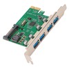 USB3.0 Expansion Card 5Gbps Transmission VIA Chip 4 Ports Enclosed
