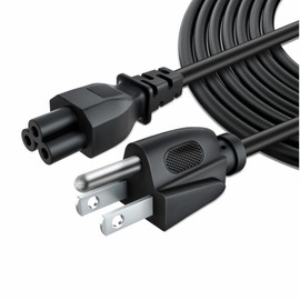 FITE ON 6ft UL Listed AC Power Cord Outlet Socket Plug Cable Compatible with ELO ET1715L ET1529L ET1515L FLA Panel Monitor Touchscreen LCD Monitor