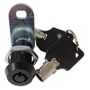 Admiral Locks 1" Tubular Cam Lock, Keyed Alike Removable Key