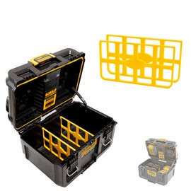 RUGGED TOOLS - HeavyDuty Divider compatible with Dewalt ToughSystem 2.0 Dual port charger box - PAIR YELLOW