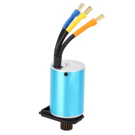 RC Car Brushless Motor High Performance Aluminum Alloy Copper Powerful Brushless Motor for WLTOYS 124008 Remote Control Car