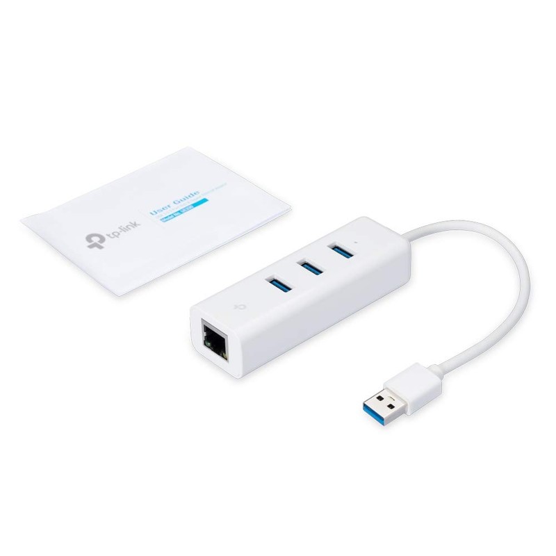 TP-LINK 3-port USB 3.0 Hub white White