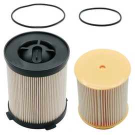 laffoonparts 2 Pack Fuel Filter Kit, Robust Diesel Fuel Filter Packs, Replacement for Titan XD 5.0L 2016 2017 2018 2019