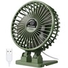 JZCreater USB Desk Fan, Mini Fan Portable, 3 Speeds Desktop