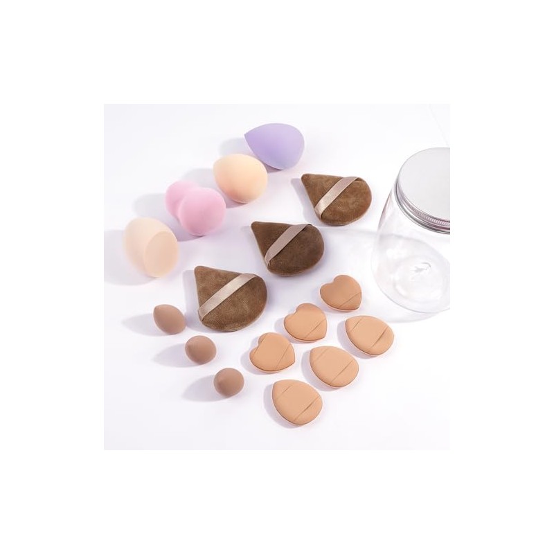 MAANGE Brochas de Maquillaje 51 Piece Set de Brochas para