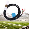 FS400-SHT3X Soil Digital Temperature Humidity Sensor Probe Copper and Plastic