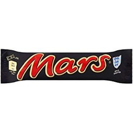 Full Size Milk Chocolate Mars Singles in Box of 40