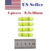 Unbranded 4PCs Mini Bubble Level 40mmx9.5mm Cylindrical Clock Photo Frame