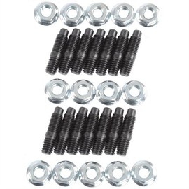 Milodon 81410 Transmission Pan Stud Kit for GM Powerglide, Turbo 350/400, Chrysler Torqueflite 904/727, Ford C4 and C6