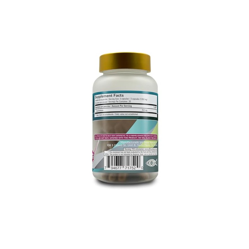 Betel Natural Premium Cuachalalate Capsulas de 1350 mg | Soporte