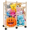 JinhzWin Stuffed Animal Storage Organizer, 36''H x 32''L x 16''W