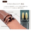 Dom Teporna Genuine Leather Pen Case 1-Pen, 2-Pen, 3-Pen Slots