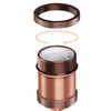 ledscom.de RETRA Table Lamp Switch Matte Bronze E27 Socket Cage