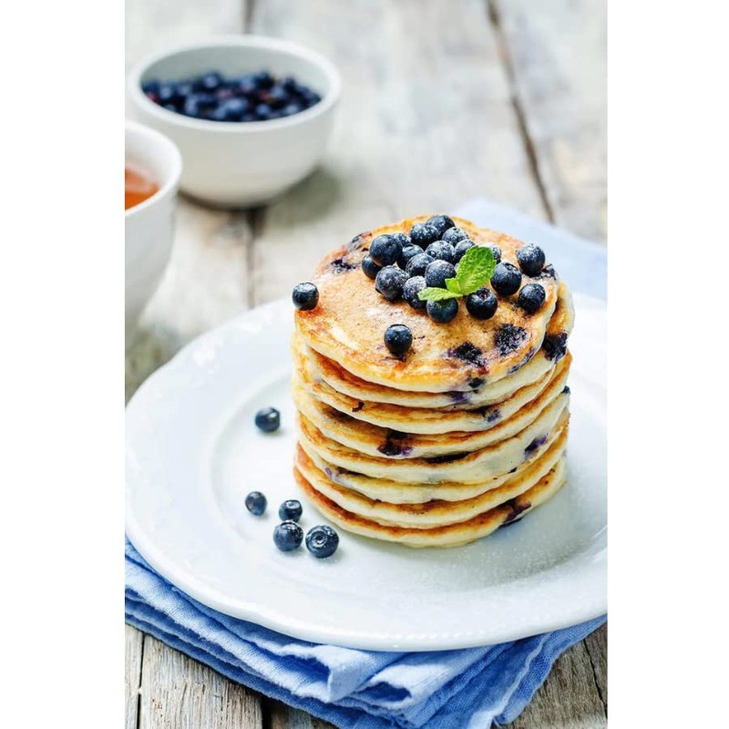 Cobblestone Kitchens | Blueberry Pancake Gourmet Mix | Contains Real