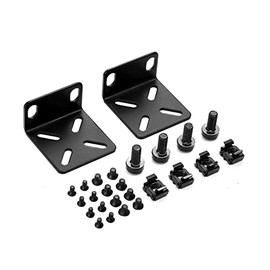 PhyinLan Rack Mount Kit 19 inch Adjustable Switch Rack Ears Compatible for Most Buffalo Tech, Cisco, NETGEAR,Dell, D-Link, Linksys and TRENDnet Products
