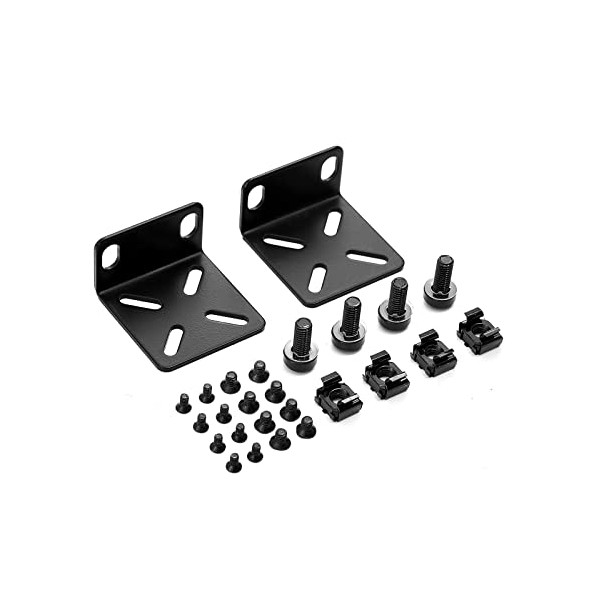 PhyinLan Rack Mount Kit 19 inch Adjustable Switch Rack Ears