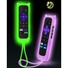 2Pack ONEBOM Cover for Roku Remote with Cat Ears Design,