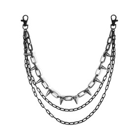 Tinoaly Pants Chain, Punk Wallet Chain Fashionable Trouser Chains Cool Biker Chain Jean Heavy Chains Belt Chain Biker Jean Pocket Chain Hip Hop Punk Accessories for Men Women