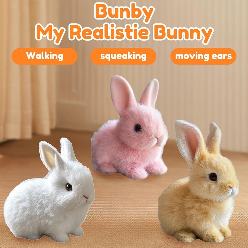 My Realistic Toy，Moving & Talking Robotic Pet ，Interactive Toy，Easter Interactive