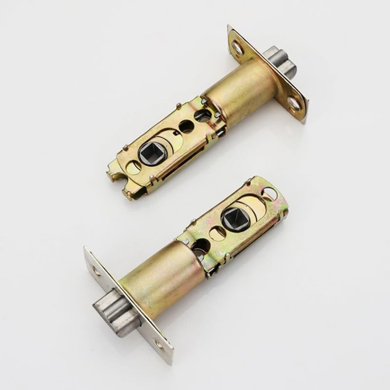 3PCS Adjustable Deadlatch 2-3/8'' or 2-3/4'', Keyed Entry Door Lock