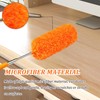 4 Pcs Washable Microfiber Feather Duster, with Extendable Pole and