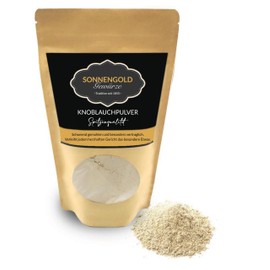 Sonnengold Spices - 750 g Premium Garlic Powder - Master Quality Since 1855 - Hand Packed in Environmentally Friendly Packaging
