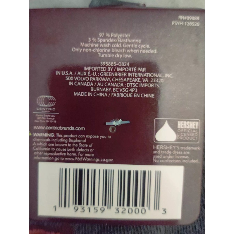 Hershey's Makes Everything Better Socks for Men & Women