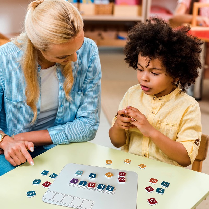Learning Letters by Four Dublee - 109 Phonics Letter Tiles