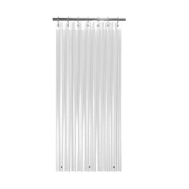 GBYcLyw RV Stall Short Shower Curtain Liner 48x60'', Small Narrow Peva Plastic Vinyl Shower Curtain Sets for Dorm Stand Up Single Bathroom Shower