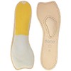 Bama Unisex Bama Brillant 3/4 lædersål Einlegesohle, Beige, 36 EU