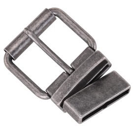 1.5" (38mm-40mm) Reversible Belt Buckle Replacement Belt Buckle Antique Silver