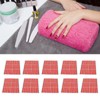 10 Sheets Nail Art Fixing Tape, Nail Color Display Stand,