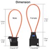 Greluma Pack of 2 Car Light Conductor Connector Bridge Plug