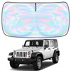 for Jeep Wrangler Windshield Sun Shade Cover JK JKU JL